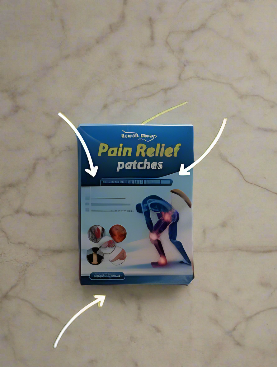 Parches para Alivio Muscular – Caja x10 Unidades, Uso Externo