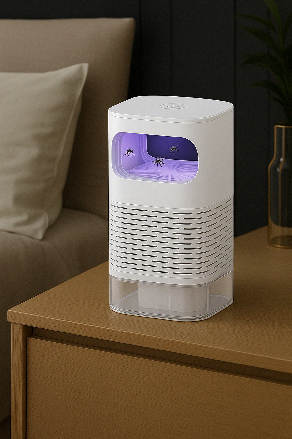 Matamosquitos por Succión Ei Bionic,¡Sin Pesticidas ni Ruido!.