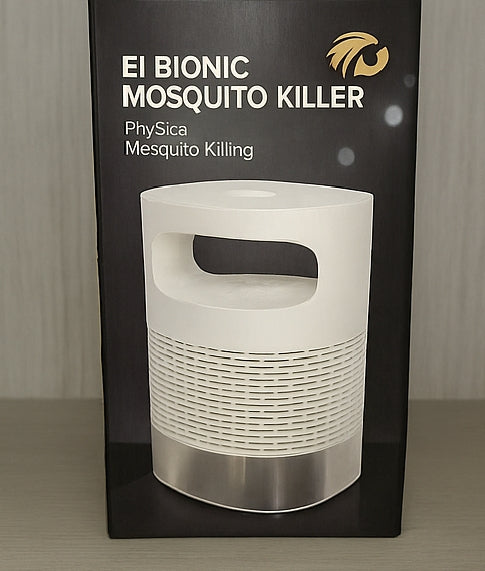 Matamosquitos por Succión Ei Bionic,¡Sin Pesticidas ni Ruido!.