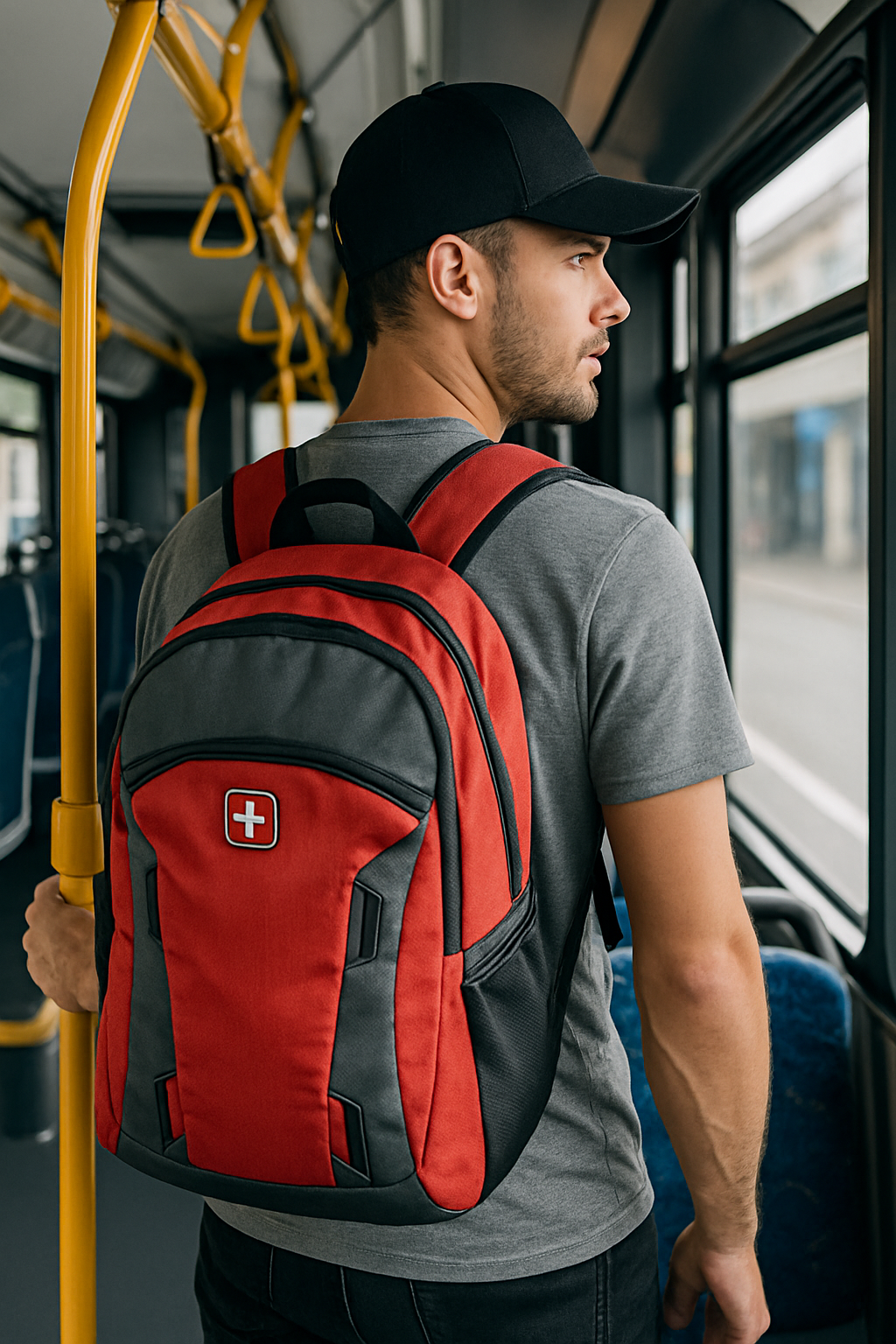 Mochila SwissGear | Alto Rendimiento con Compartimento para Laptop, Base Impermeable y Diseño Ergonómico.