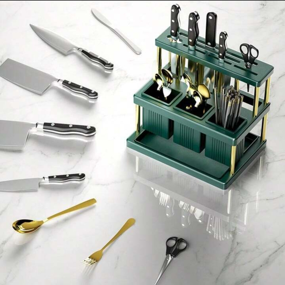 Organizador de Cuchillos y Tenedores | Orden y Estilo en tu Cocina.