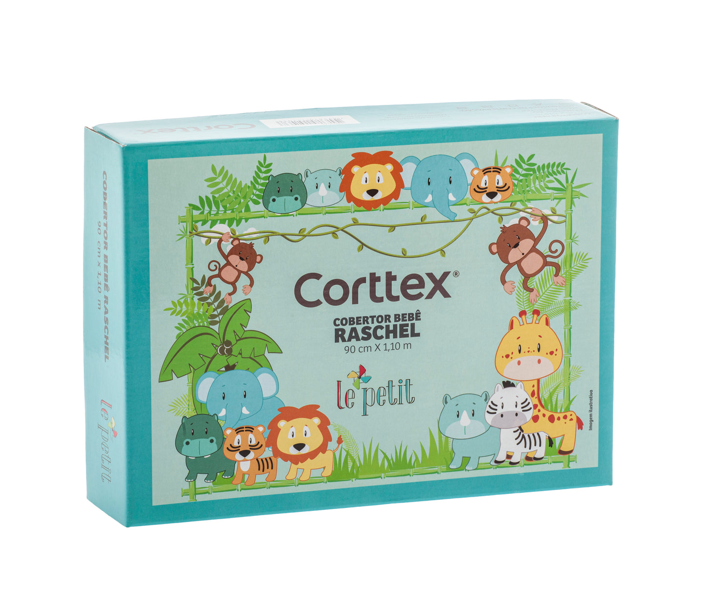 Manta Raschel Bebé Corttex | Suave, Calentita y Duradera.