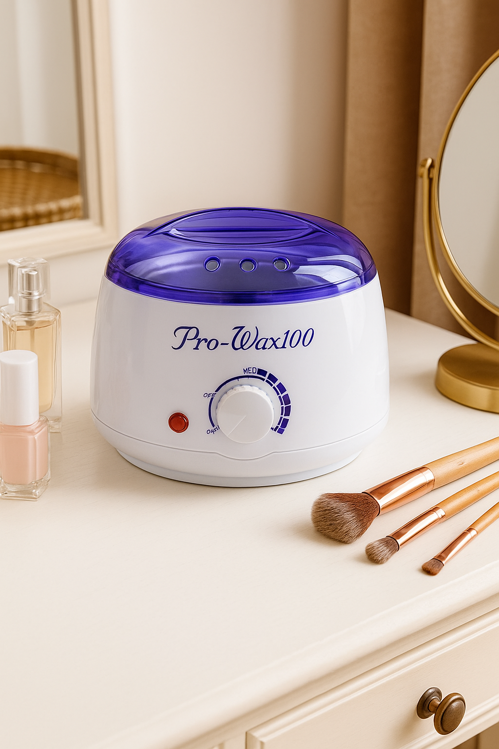 Máquina de Cera Pro Wax 100 | 220V para Depilación Profesional.