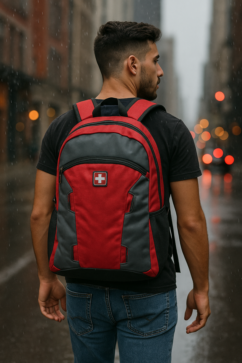 Mochila SwissGear | Alto Rendimiento con Compartimento para Laptop, Base Impermeable y Diseño Ergonómico.