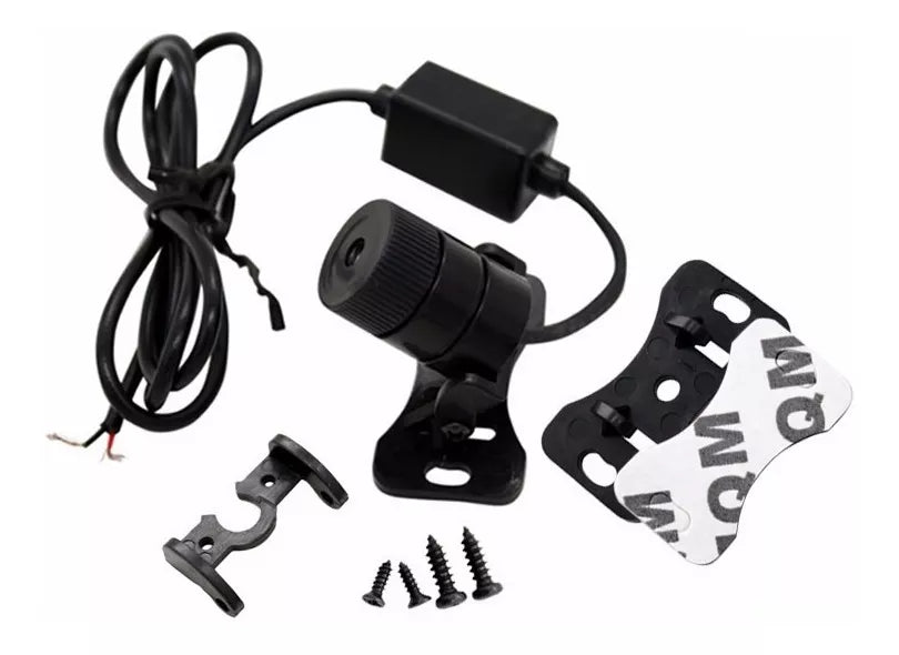 Láser LED Anticolisión para Auto o Moto – Luz de Seguridad Roja Antiniebla