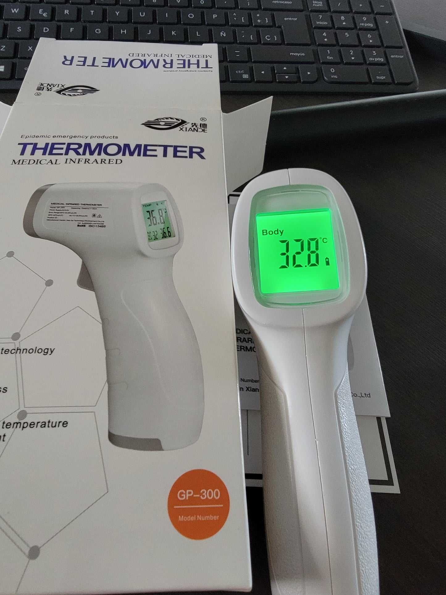 Termómetro Infrarrojo GP‑300