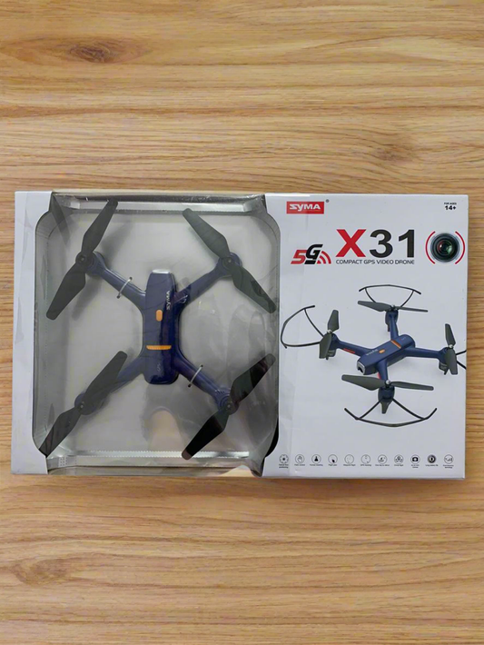 Drone Syma X31 5G Cámara Dual 4K y 1080P - Alcance 350m