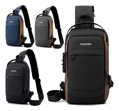 🇵🇾 Mochila Antirrobo USB Impermeable – Seguridad, Estilo y Conexión en Movimiento 🎒🔒🔌.